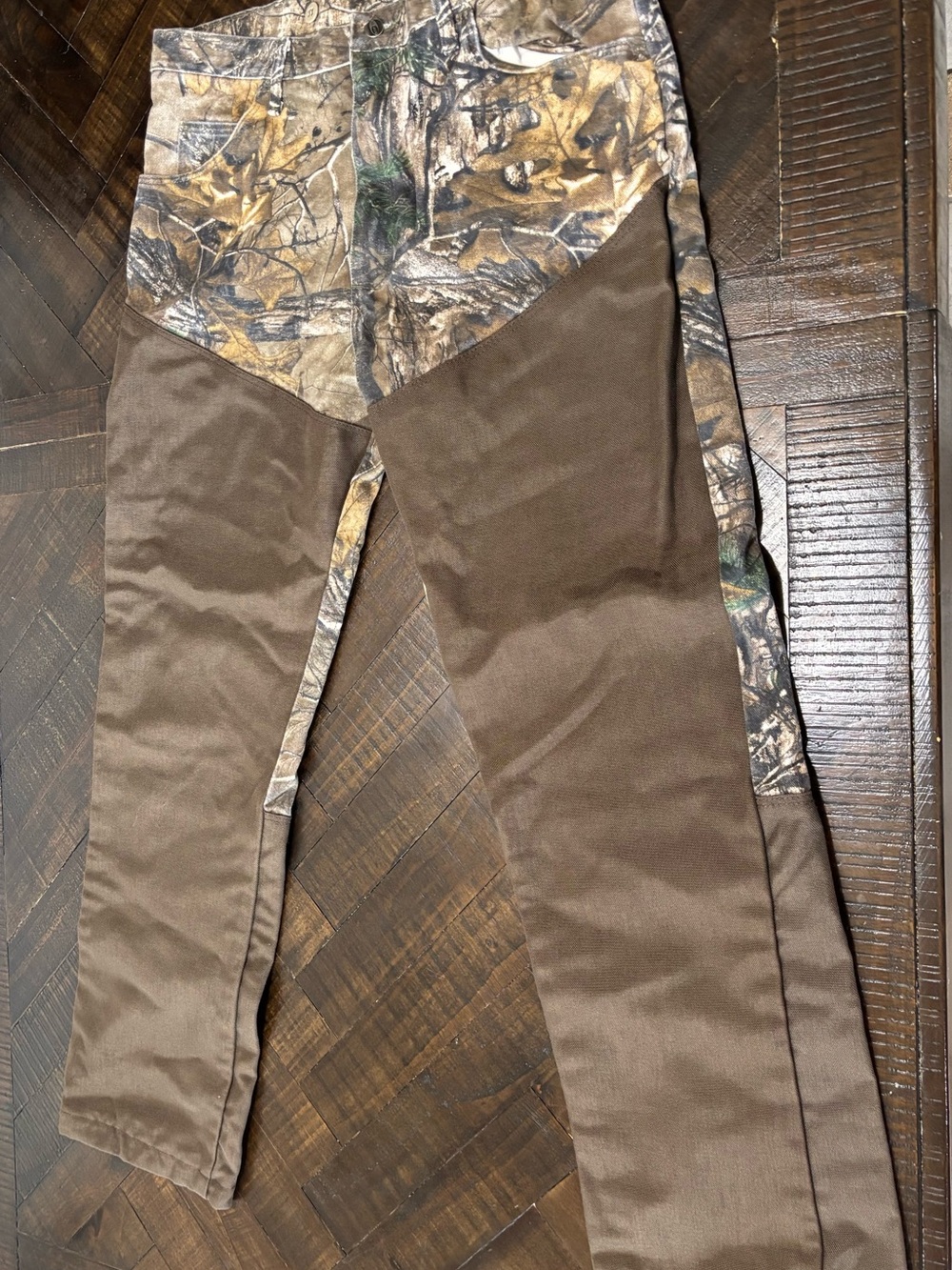 Wrangler ProGear RealTree Camo Hunting Pants Men’s  38x32 Brown Reinforced Field